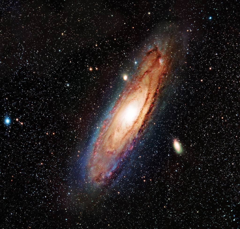 Island Universe Andromeda Galaxy M31 limited edition astrophotography fine art print spiral galaxy deep space wall art